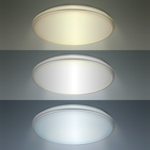 Solight WO796- LED Koupelnové stropní svítidlo LED/18W/230V 3000/4000/6500K IP54