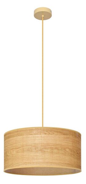 Lustr na lanku ALBA 1xE27/15W/230V pr. 40 cm hnědá