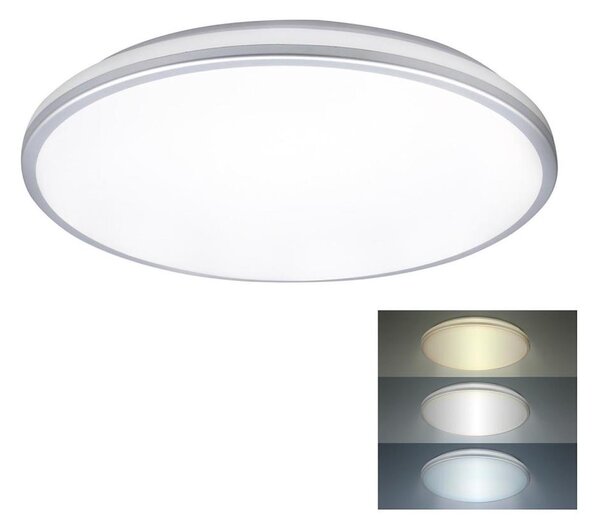 Solight WO797- LED Koupelnové stropní svítidlo LED/24W/230V 3000/4000/6500K IP54