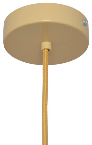 Lustr na lanku ALBA 1xE27/15W/230V pr. 45 cm hnědá