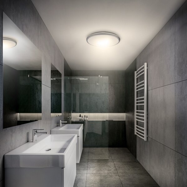 Solight WO797- LED Koupelnové stropní svítidlo LED/24W/230V 3000/4000/6500K IP54