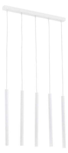 Argon 2136 - Lustr na lanku ETNA 5xG9/6W/230V bílá