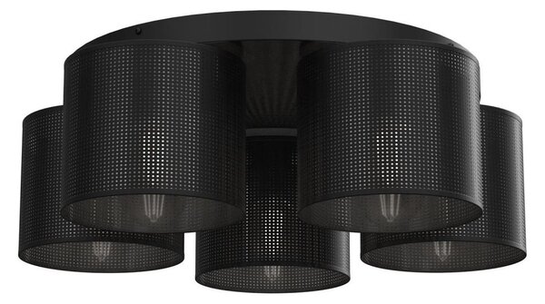 Lustr přisazený LOFT SHADE 5xE27/60W/230V černá