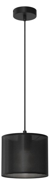 Lustr na lanku LOFT SHADE 1xE27/60W/230V pr. 18 cm černá