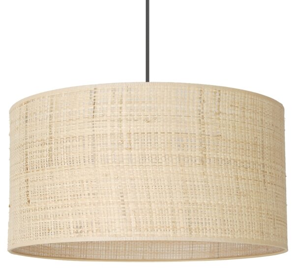 Lustr na lanku RATTAN 1xE27/60W/230V pr. 40 cm ratan