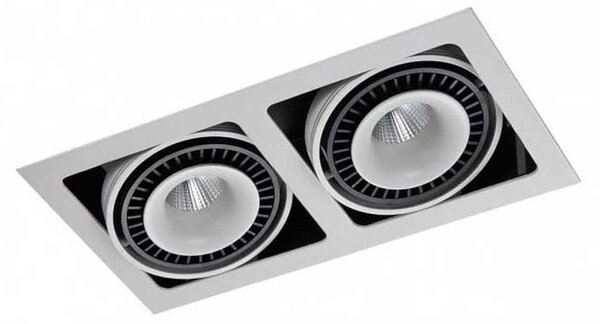 Italux Alesso Gl7116-2/36W WH+BL Led 36W, 2770 LM, 3000K