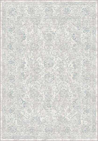 Kusový koberec vlněný Agnella Isfahan Pale Světle Modrý Krémový Rozměr: 160x240 cm