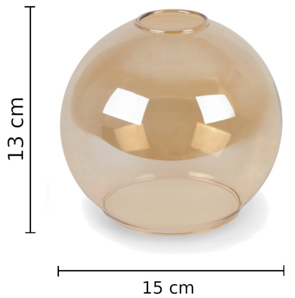 Přisazený lustr MONDE GOLD 3xE27/60W/230V