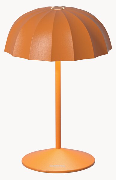 Malá přenosná exteriérová LED lampa Ombrellino, stmívatelná