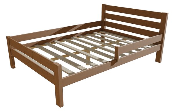 Vomaks Dětská postel se zábranou VMK011C KIDS Rozměr: 140 x 200 cm, Barva: moření dub