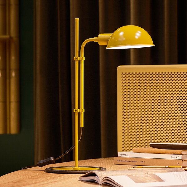 Stolní lampa MARSET, Funiculí, Žlutá, Obývací pokoj, Kov, Design