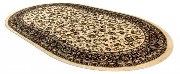 Makro Abra Oválný koberec ROYAL ADR 1745 karamelový Rozměr: 100x180 cm