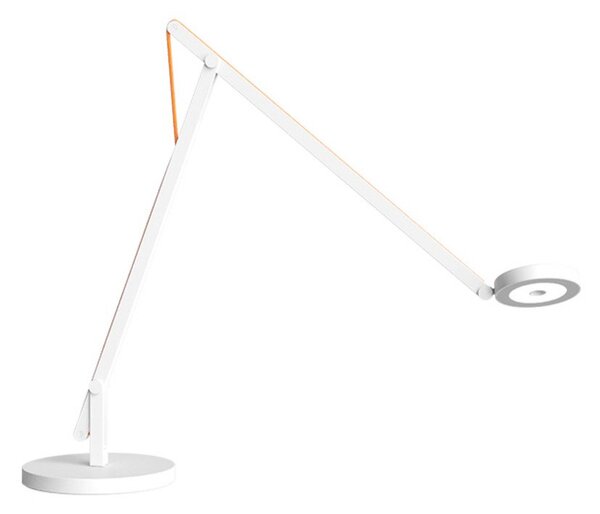 Stolní lampa Rotaliana, stmívatelné, Bílá, Hliník