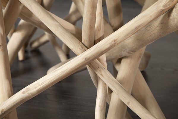 Konferenční stolek DRIFTWOOD SQUARE 80 CM naplavené dříví Nábytek | Obývací pokoj | Konferenční stolky | Všechny konferenční stolky