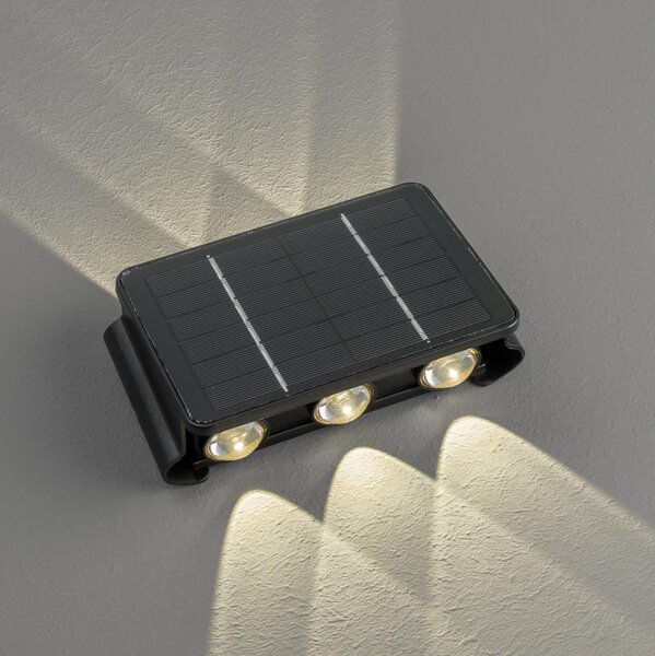 Immax 08491L - LED Solární nástěnné svítidlo se senzorem LED/2W/5V IP54
