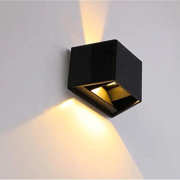 Immax 08489L - LED Solární nástěnné svítidlo se senzorem LED/2W/5V IP54