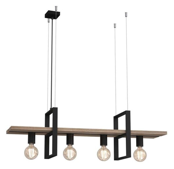 Lustr na lanku SHELF 4xE27/60W/230V