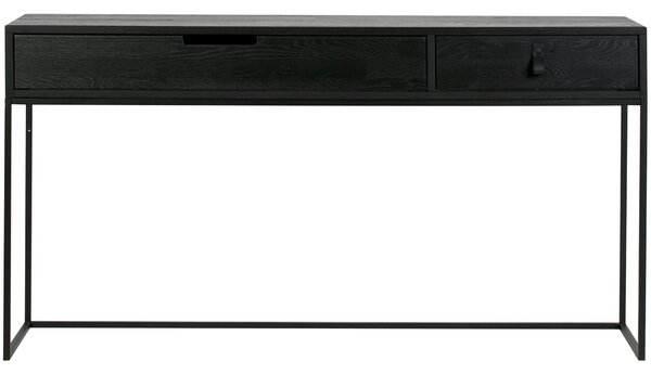 Boční stůl SILAS ASH BRUSHED BLACKNIGHT [fsc] WOOOD
