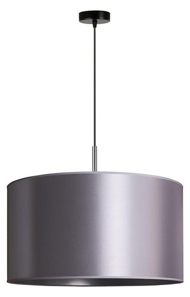 Duolla - Lustr na lanku CANNES 1xE27/15W/230V pr. 45 cm stříbrná