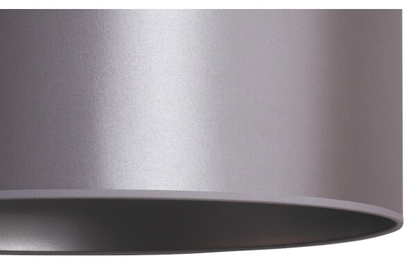 Duolla - Lustr na lanku CANNES 1xE27/15W/230V pr. 45 cm stříbrná