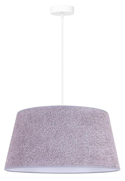 Duolla - Lustr na lanku BOUCLE 1xE27/15W/230V pr. 50 cm šedá