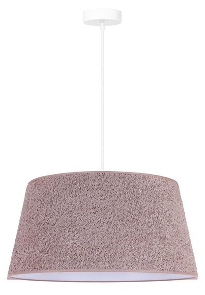 Duolla - Lustr na lanku BOUCLE 1xE27/15W/230V pr. 50 cm hnědá