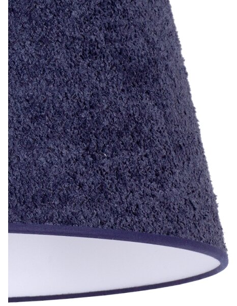 Duolla - Lustr na lanku BOUCLE 1xE27/15W/230V pr. 50 cm modrá