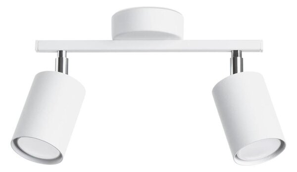Sollux SL.1124 - Bodové svítidlo LEMMI 2xGU10/40W/230V bílá