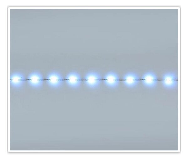 BigBuy Christmas LED řetězová světla Bílý (36 m)