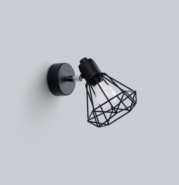 Sollux SL.1105 - Nástěnné bodové svítidlo ARTEMIS 1xE14/40W/230V černá
