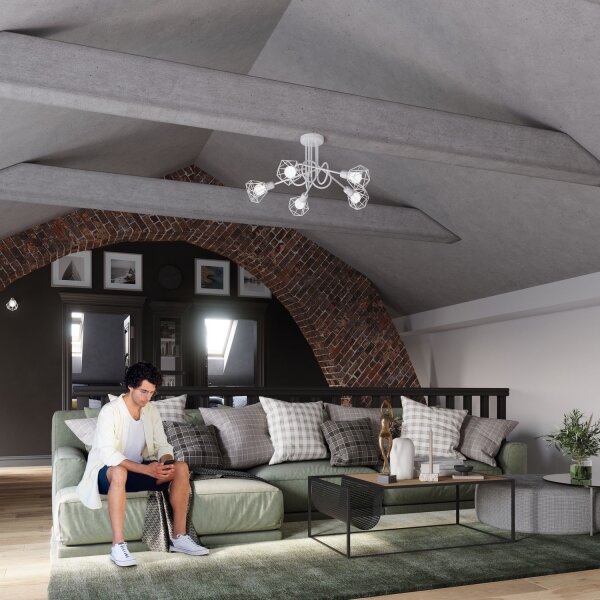 Sollux SL.1102 - Nástěnné bodové svítidlo ARTEMIS 1xE14/40W/230V bílá