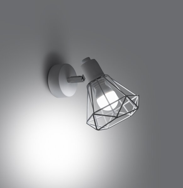 Sollux SL.1102 - Nástěnné bodové svítidlo ARTEMIS 1xE14/40W/230V bílá