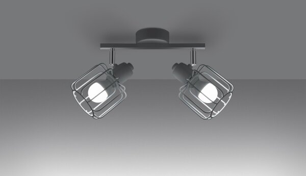 Sollux SL.1112 - Bodové svítidlo BELUCI 2xE14/40W/230V bílá