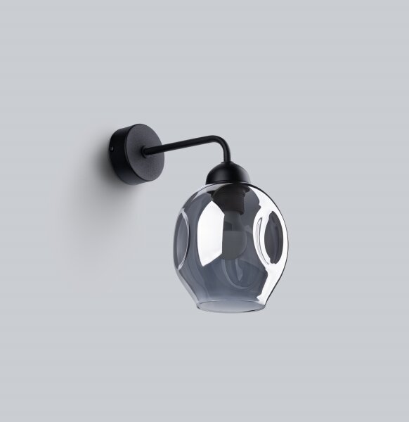 Sollux SL.1143 - Nástěnná lampa FILLAN 1xE27/60W/230V černá