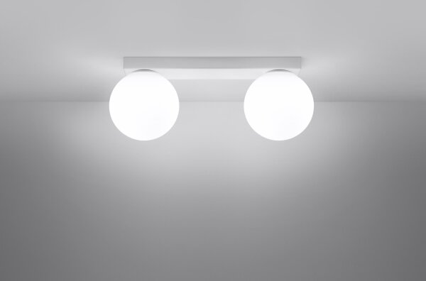 Sollux SL.1147 - Stropní svítidlo YOLI 2xG9/12W/230V bílá