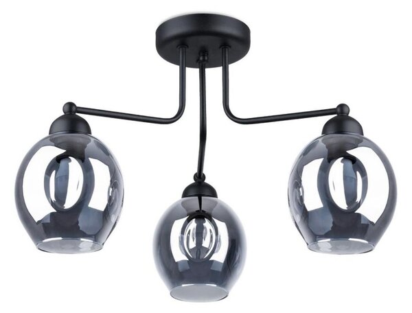 Sollux SL.1144 - Lustr na tyči FILLAN 3xE27/60W/230V černá