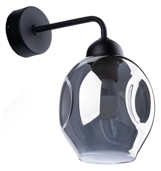 Sollux SL.1143 - Nástěnná lampa FILLAN 1xE27/60W/230V černá