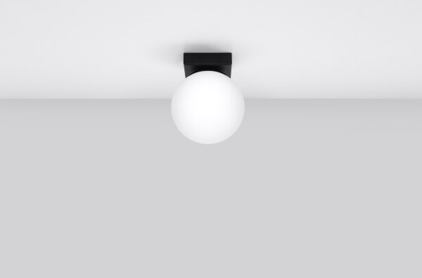 Sollux SL.1151 - Stropní svítidlo YOLI 1xG9/12W/230V černá