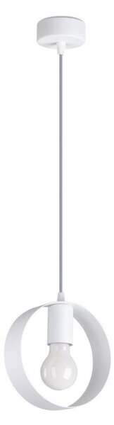 Sollux SL.1137 - Lustr na lanku TITRAN 1xE27/60W/230V bílá
