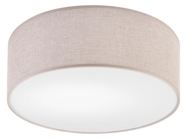 Stropní svítidlo MONTE 1xE27/60W/230V pr. 35 cm béžová