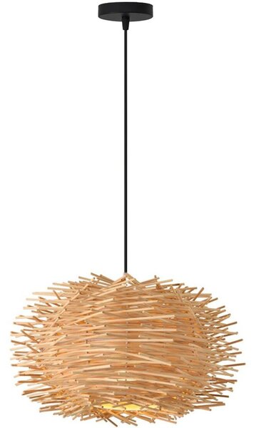 Toolight Toolight, bambusové závěsné svítidlo ve stylu BOHO NATURAL 1xE27 APP884-1CP, OSW-05244