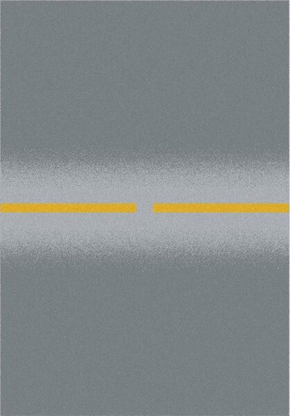 Kusový koberec moderní Agnella Meteo Tikko Stalowy Šedý Zlatý Rozměr: 133x195 cm