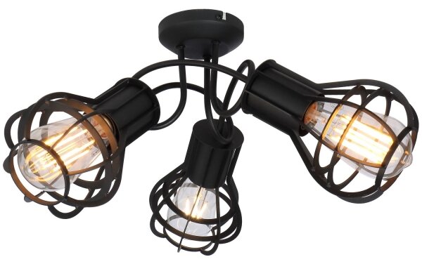 Globo 15388-3D - Bodové svítidlo CLASTRA 3xE27/40W/230V