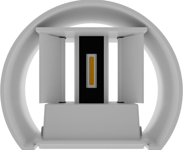 APLED - LED Venkovní nástěnné svítidlo OVAL 2xLED/3W/230V IP65
