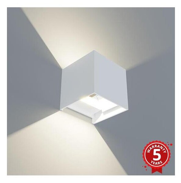 APLED - LED Venkovní nástěnné svítidlo CUBE 2xLED/3W/230V IP65
