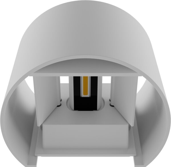 APLED - LED Venkovní nástěnné svítidlo OVAL 2xLED/3W/230V IP65