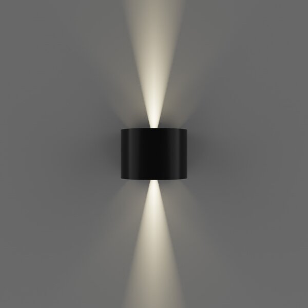 APLED - LED Venkovní nástěnné svítidlo OVAL 2xLED/3W/230V IP65