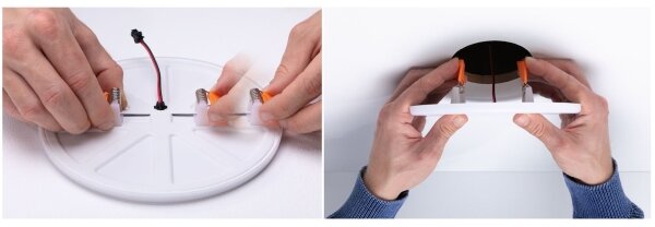 Paulmann 92390 - LED/4,5W IP44 Koupelnové podhledové svítidlo VARIFIT 230V