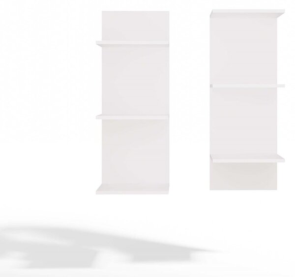 TP Living Regál FRAME 180 cm bílý