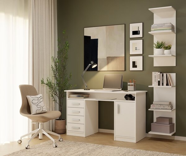 TP Living Regál FRAME 180 cm bílý